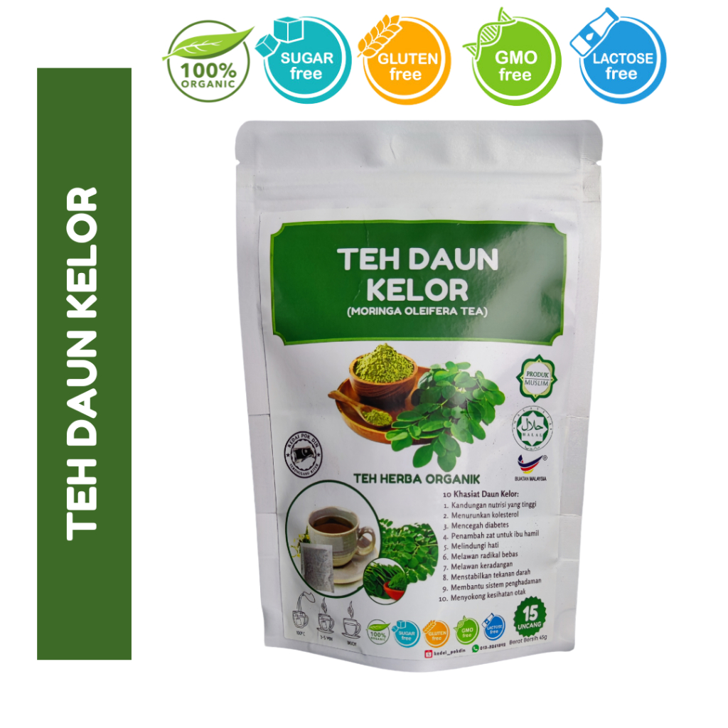 Teh Daun Kelor Moringa Oleifera Tea Shopee Malaysia