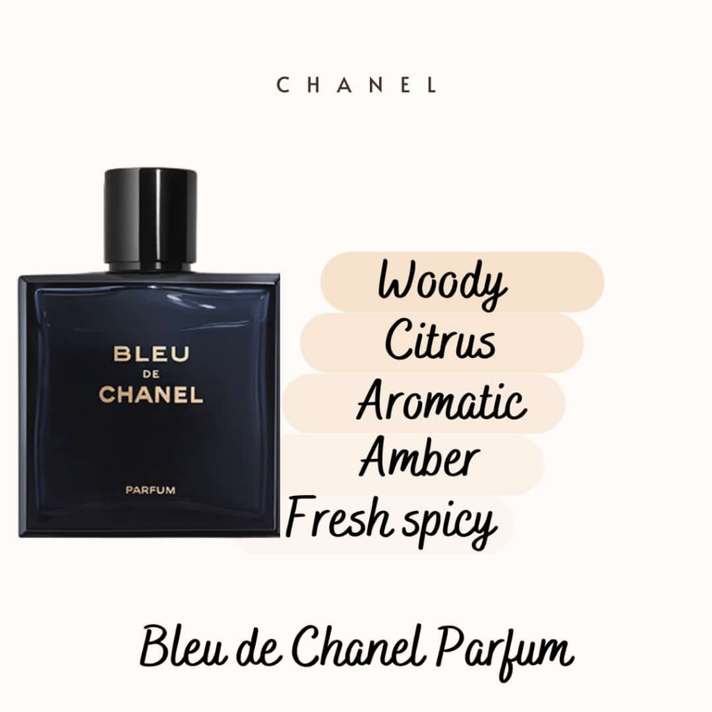 Original Perfume Chanel Bleu De Chanel Parfum Shopee Malaysia