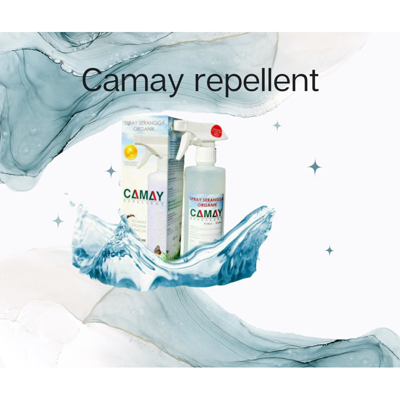 Camay Spray Packge 1 Botol Anti Serangga 100 Organik Ubat Semut Lipas