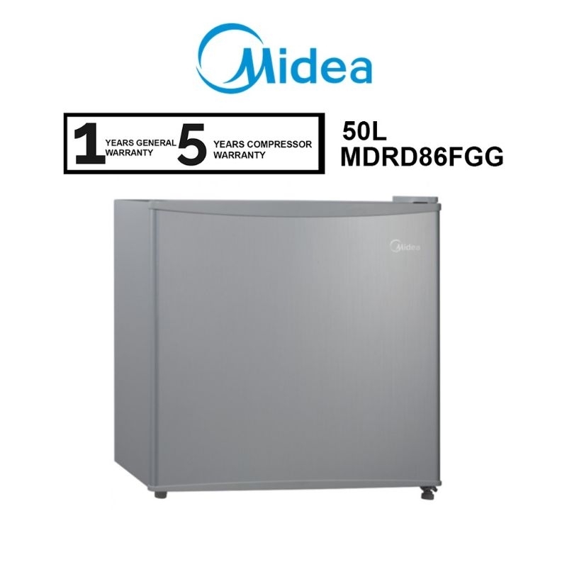 Midea Mini Bar MDRD86FGG Mini Refrigerator Peti Sejuk MDRD 86FGG