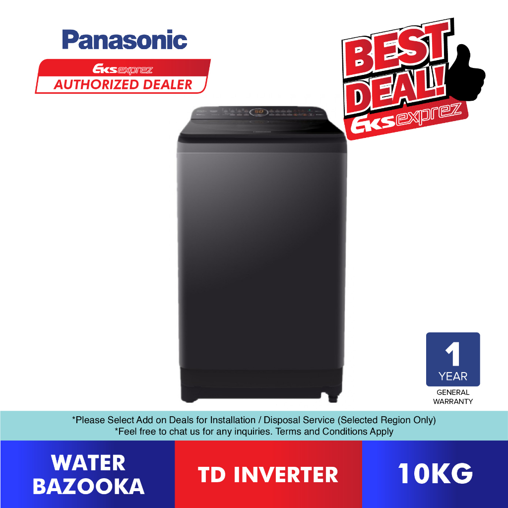 Panasonic Top Load Washing Machine Kg Na Fd X Brt With Care Stain