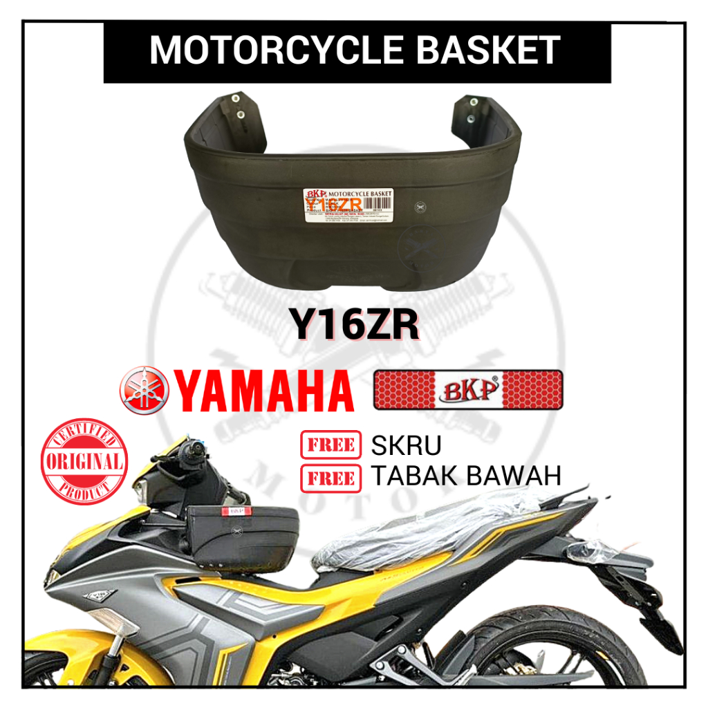 Bkp Basket Yamaha Y Zr Zr Y Percuma Plastic Plastik Pvc