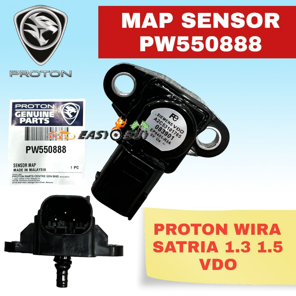 GENUINE PROTON Map Sensor Proton Wira Satria 1 3 1 5 4G13 4G15 VDO