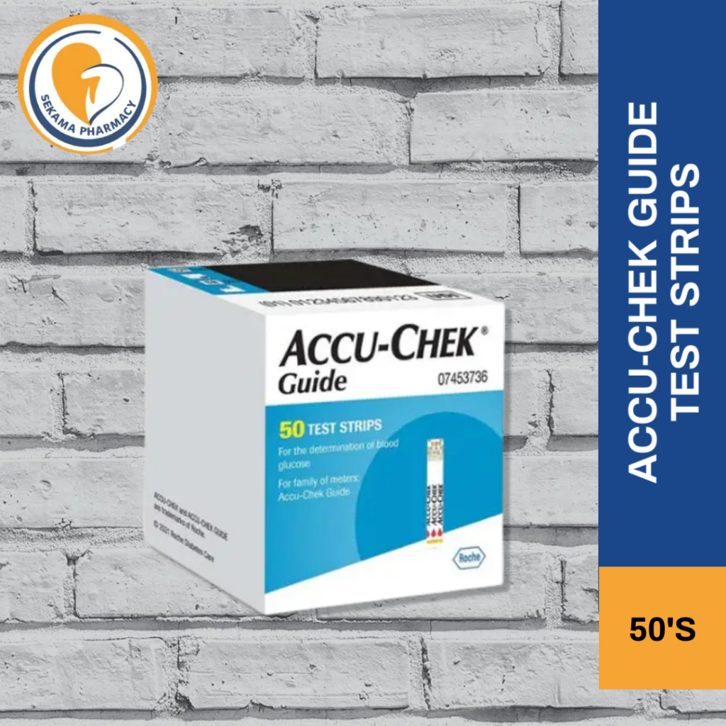 ACCU CHEK GUIDE TEST STRIPS 50 S EXP 9 2025 Shopee Malaysia