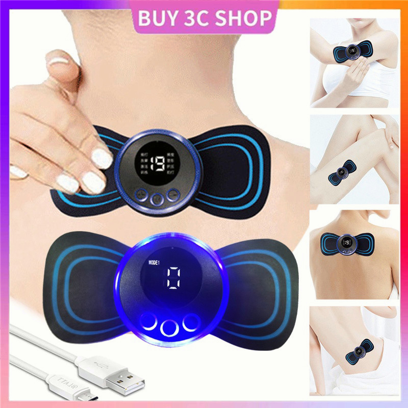 Usb Massage Paste Smart Ems Mini Cervical Vertebra Convenient Massager