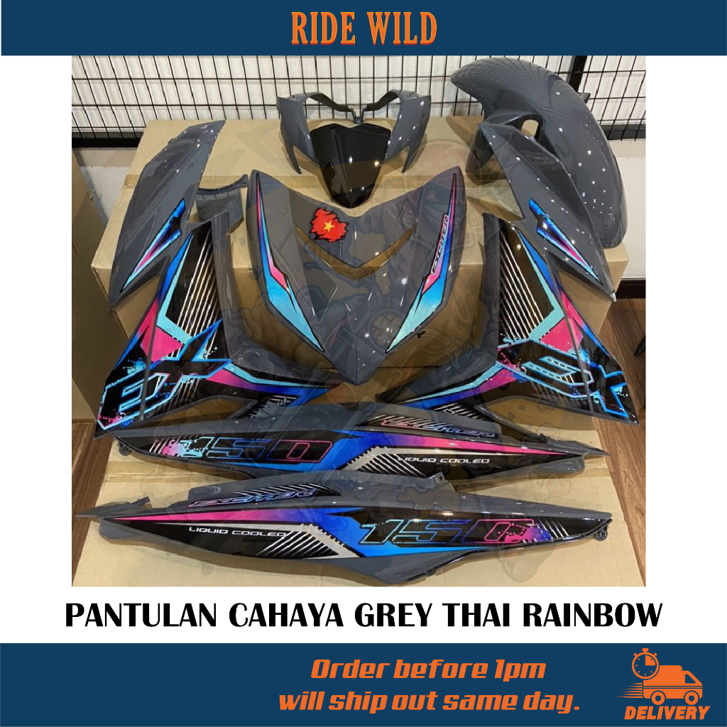 RIDE WILD Thai Coverset Yamaha YSUKU Cover Set Exciter Thai Pantulan