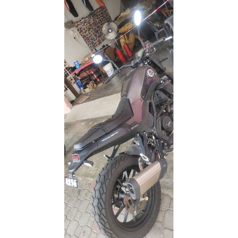 Motor Seat Cover Benelli LEONCINO 250 Shopee Malaysia