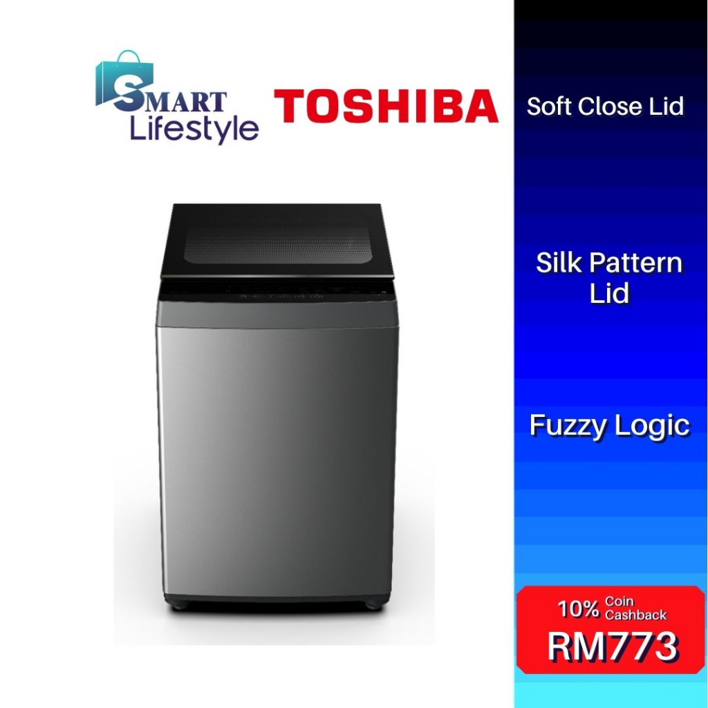 Toshiba Top Load Washer 8 0kg AW M901BM SG Shopee Malaysia