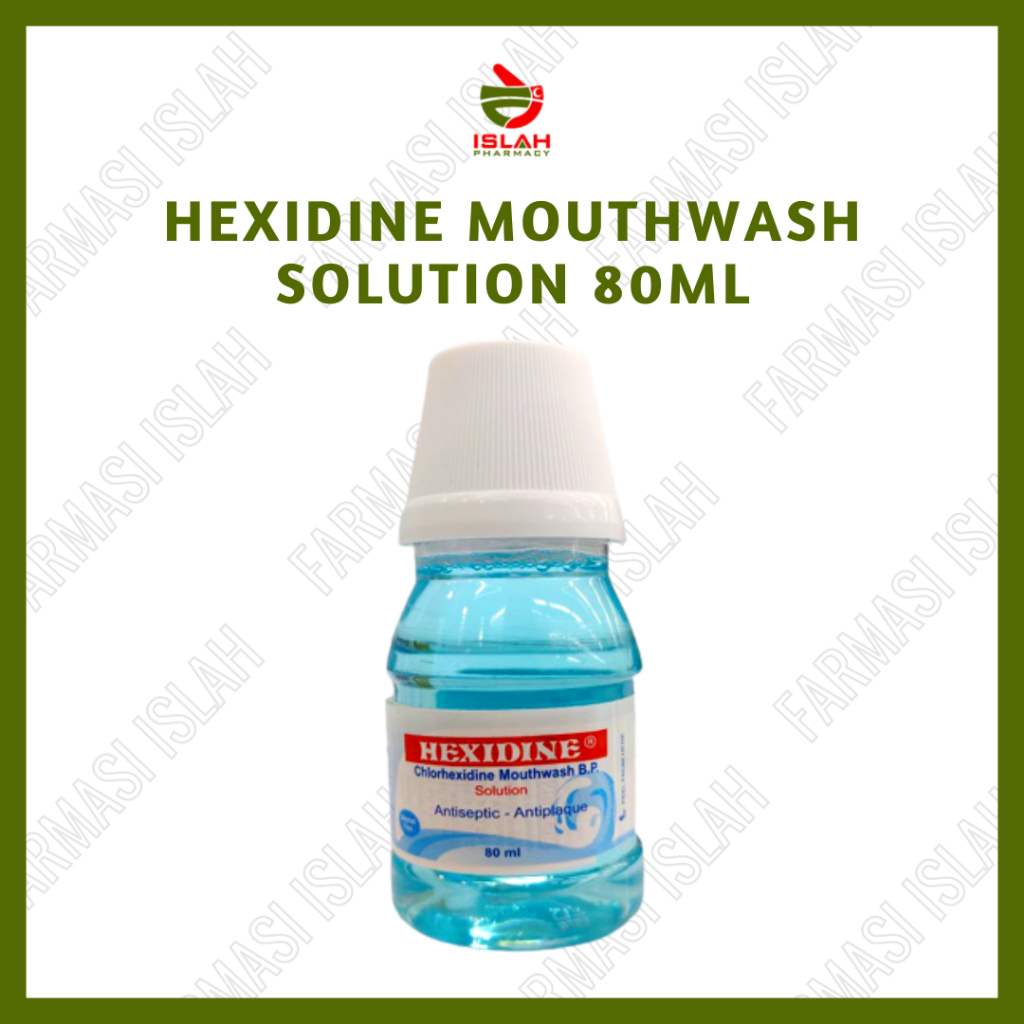 Hexidine Chlorhexidine Gluconate Mouthwash Ml Shopee Malaysia