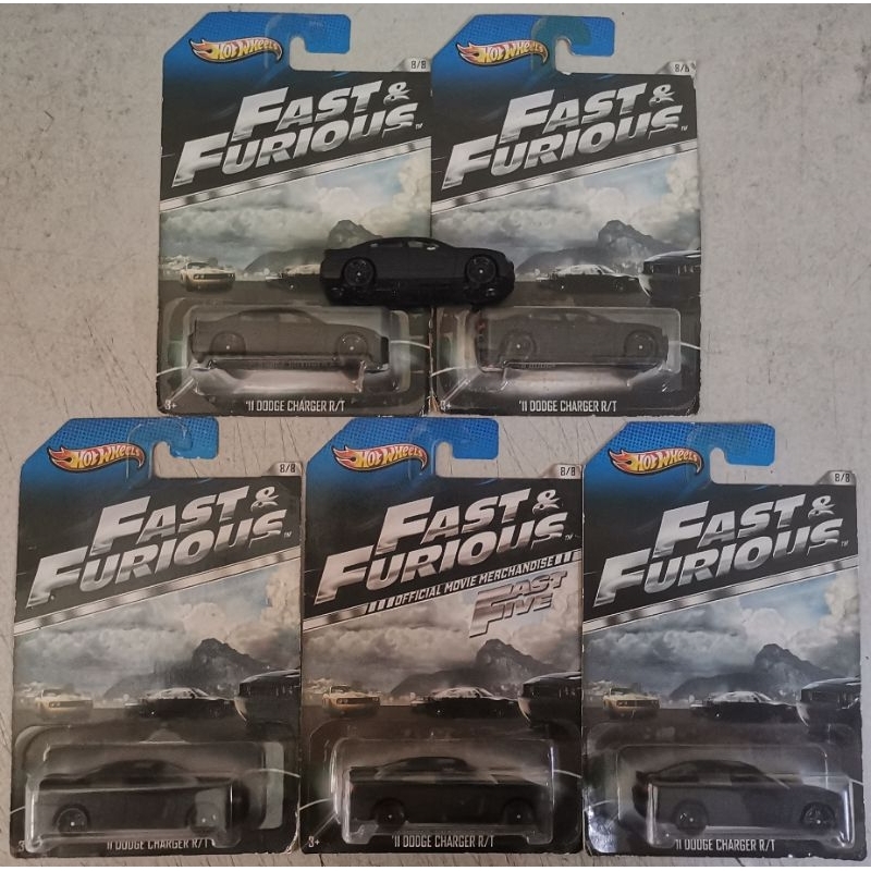 Hot Wheels Fast Furious St Wave Dodge Charger R T Mix