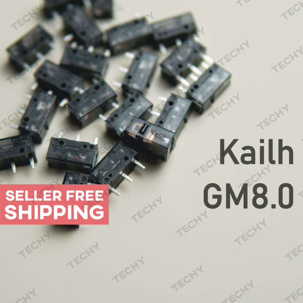 Ready Stock Kailh Gm Mouse Micro Switch M Techy Tech Store