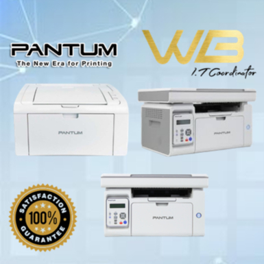 Ready Stock Pantum Multifunction Monochrome Laser Printer P W