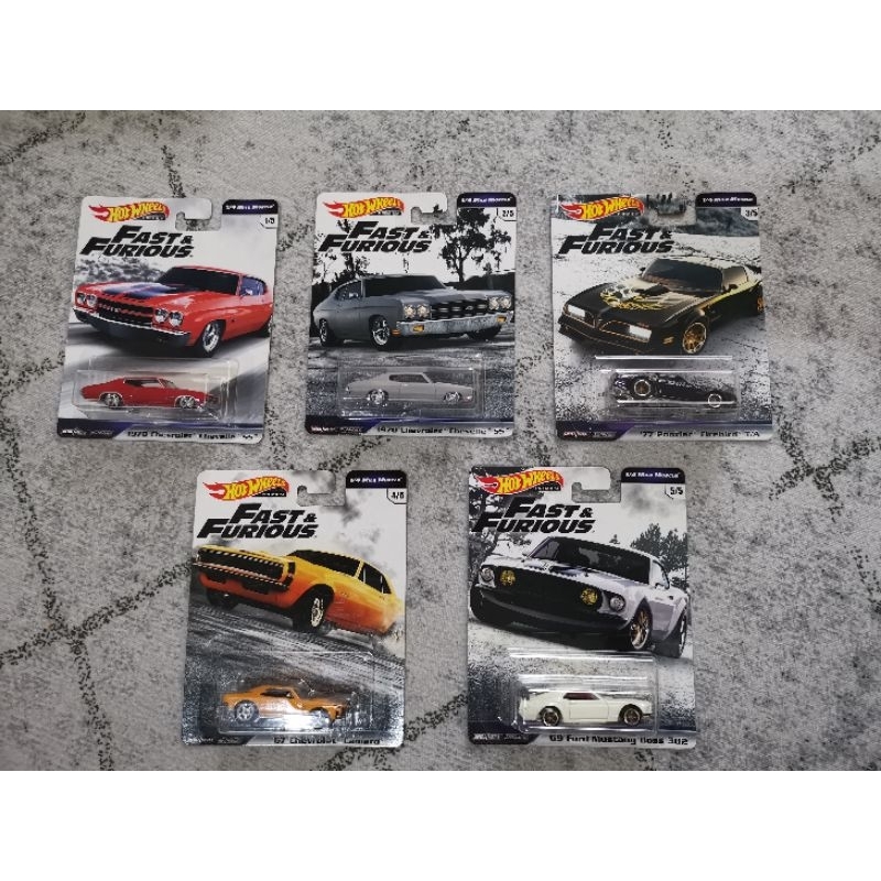Fast And Furious Wave C Hot Wheels Premium C Shopee Malaysia