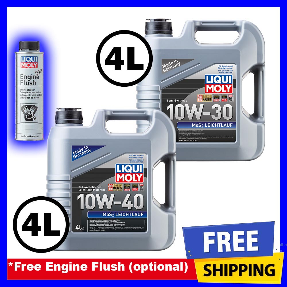 Liqui Moly Semi Synthetic Mos Leichtlauf W W Engine Oil