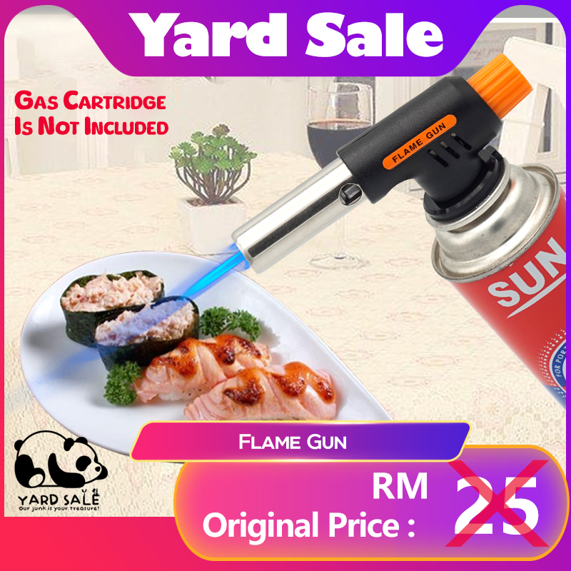 Yard Sale Multipurpose Portable Flame Gun Blow Torch Butane Gas