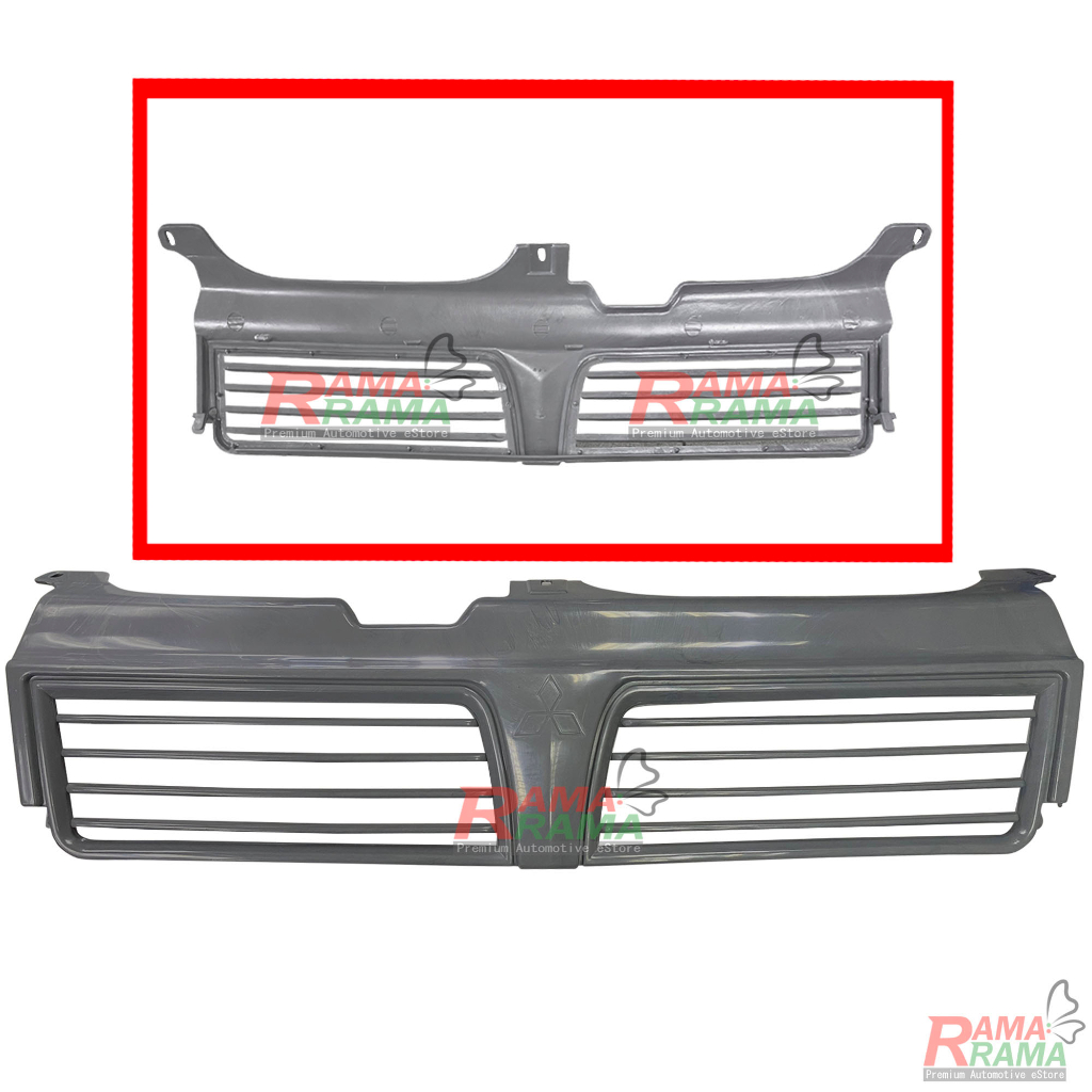 Proton Saga Iswara Original ABS Plastic MMC VR4 MDM Bumper Center Top