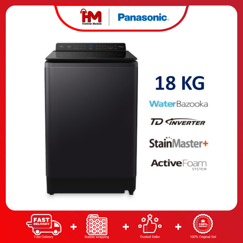 Panasonic Na Fd V Brt Kg Inverter Toploader Washing Machine Auto