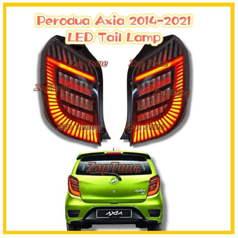 Perodua Axia Led Tail Lamp Running Signal Light Shopee Malaysia