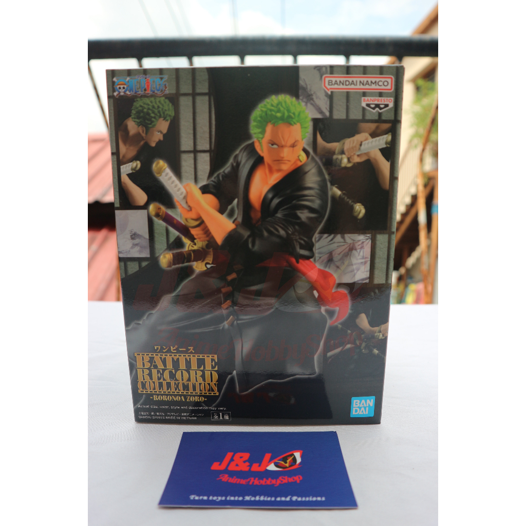 BANPRESTO ONE PIECE BATTLE RECORD COLLECTION RORONOA ZORO Shopee Malaysia