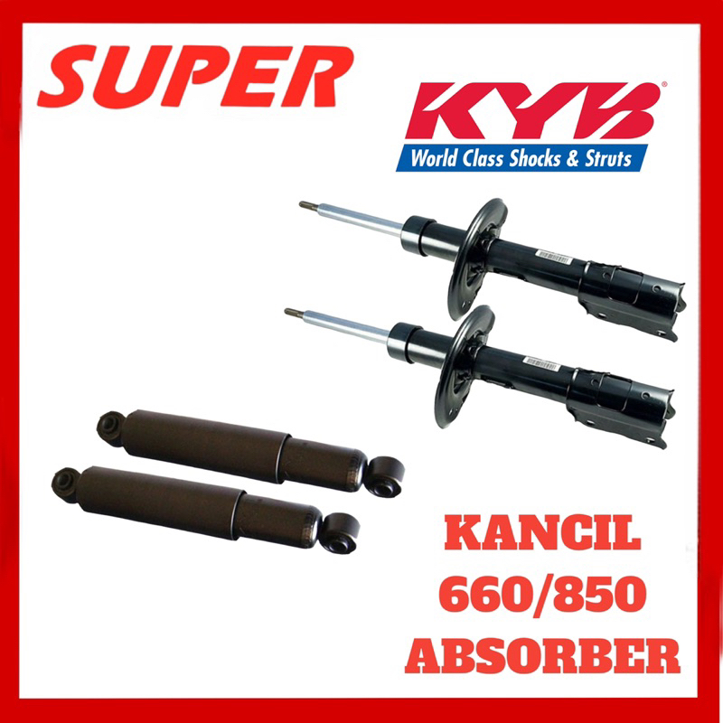 Perodua Kancil Kyb Absorber Front Rear Set Pcs Shopee Malaysia