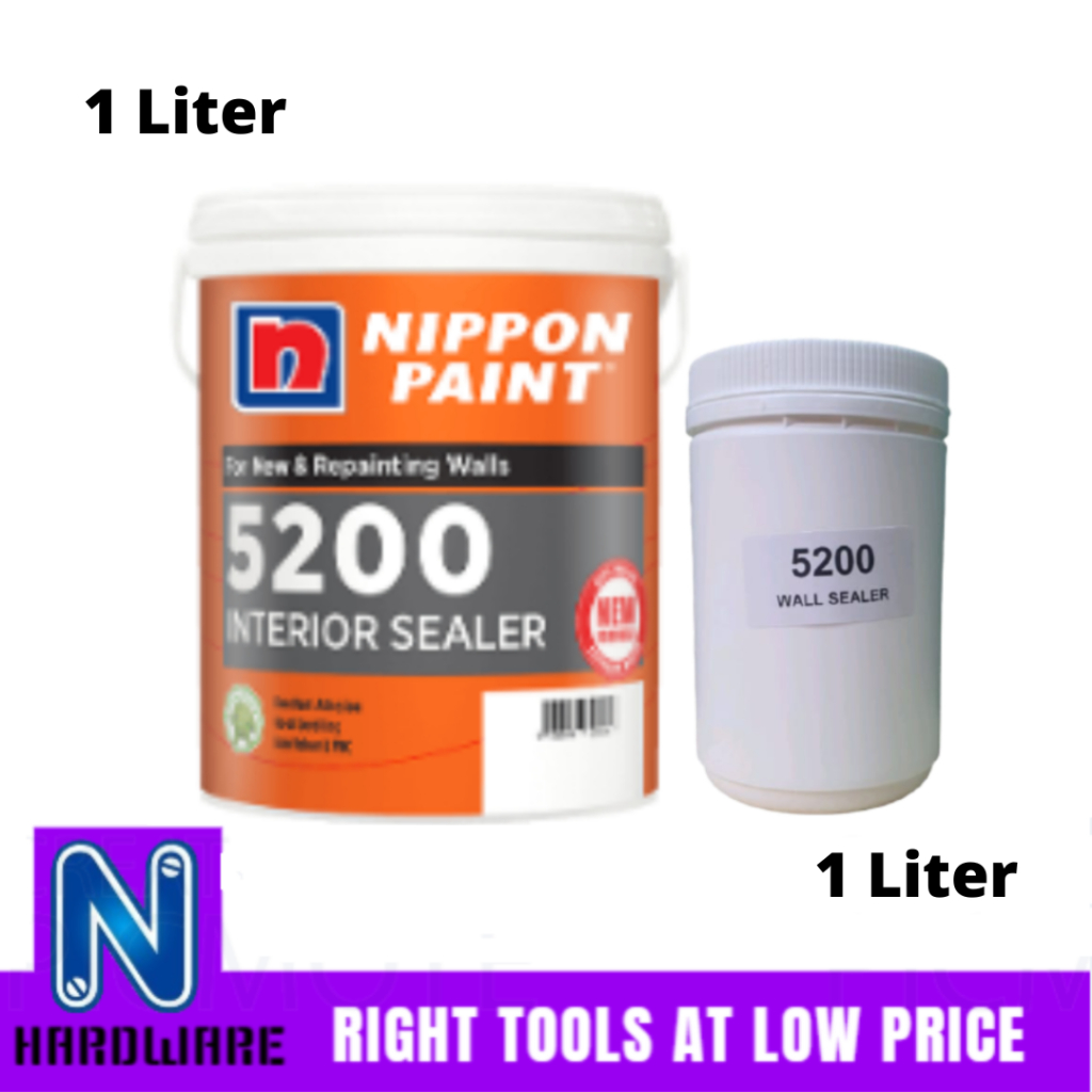 Nippon Paint Interior Wall Sealer Self Packed Cat Undercoat