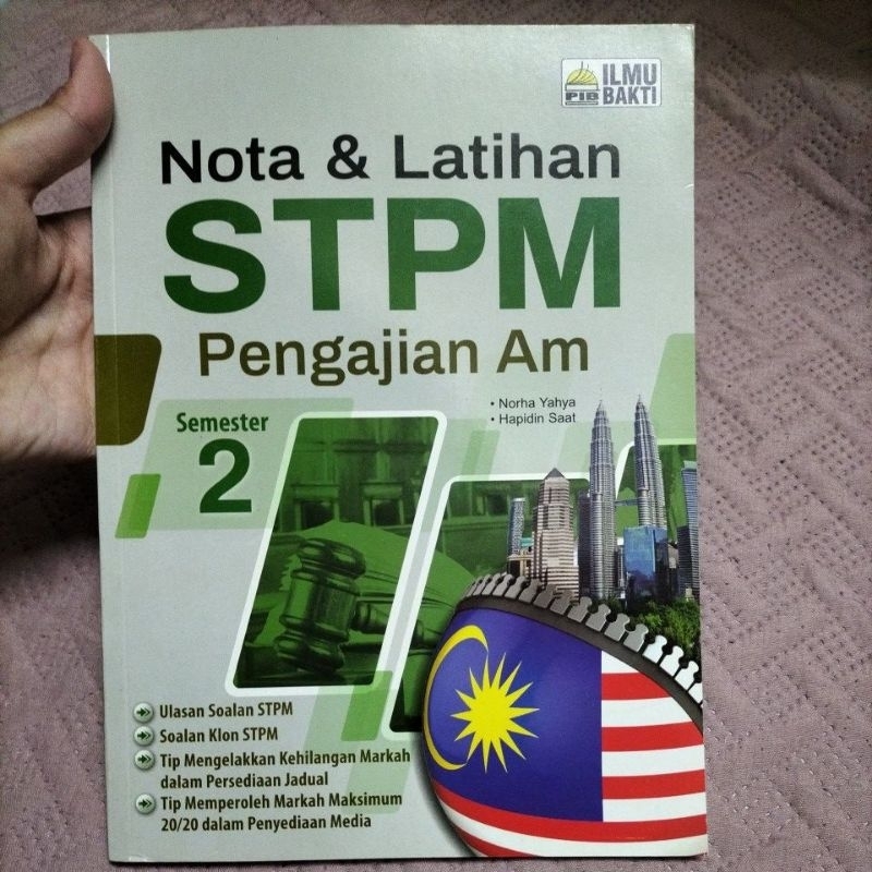 Buku Nota Latihan STPM Pengajian Am Semester 2 Shopee Malaysia