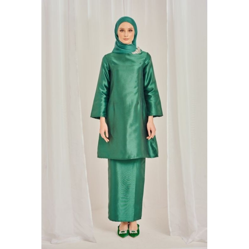 Syakila Kurung Delight Shantung Silk Shopee Malaysia