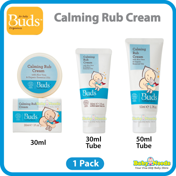 Buds Soothing Organics Calming Tummy Rub Cream Ml Ml Shopee Malaysia