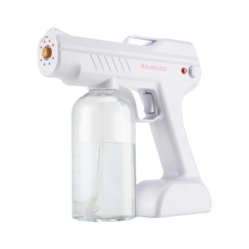 Ready Stock 800ML Wireless Blue Light Nano Spray Gun Disinfectant