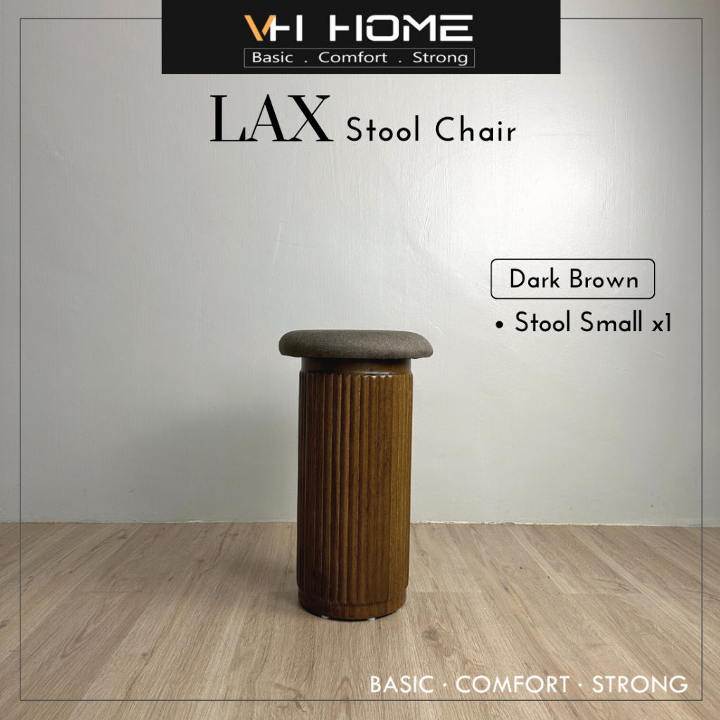 Vh Lax Stool Chair Special Modern Design Round Chair Cushion Kerusi