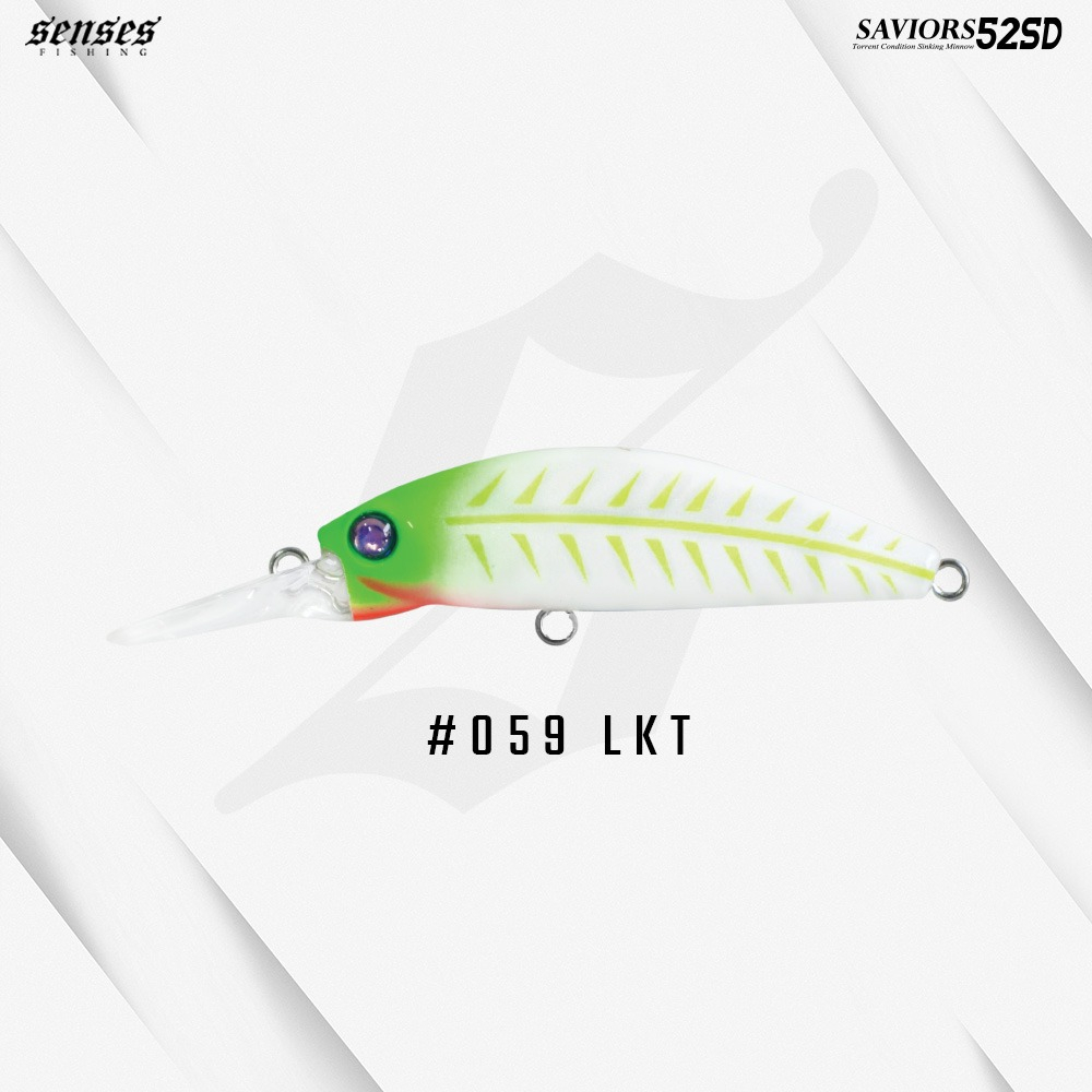 Senses Fishing Saviors 52S Sinking Minnow Shopee Malaysia