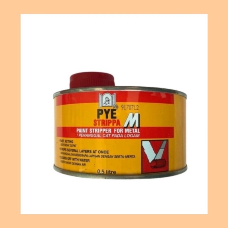 Ready Stock Hicook Ml Pye Strippa Paint Remover For Metal Surface