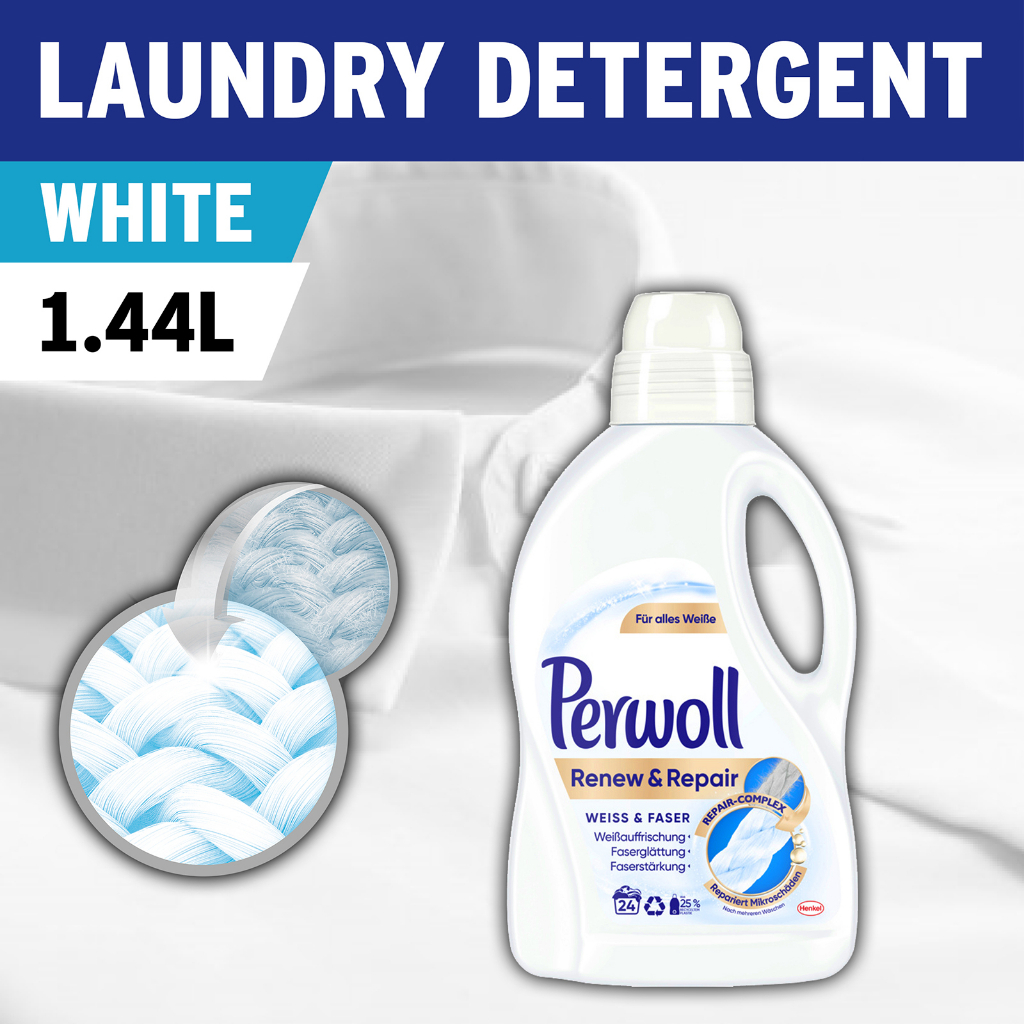 Perwoll Renew Advanced White Laundry Detergent L From Germany