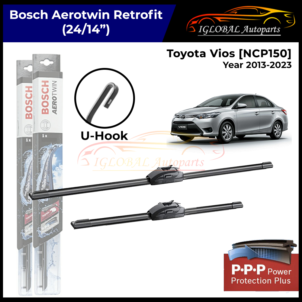 Toyota Vios Ncp Year Windshield Wiper Bosch Aerotwin