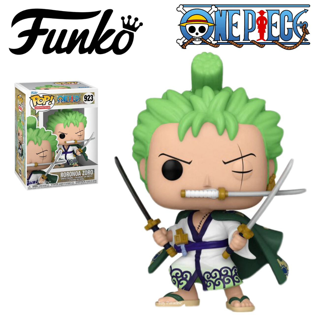 Original Funko Pop Vinyl Figure Roronoa Zoro No Animation One Piece