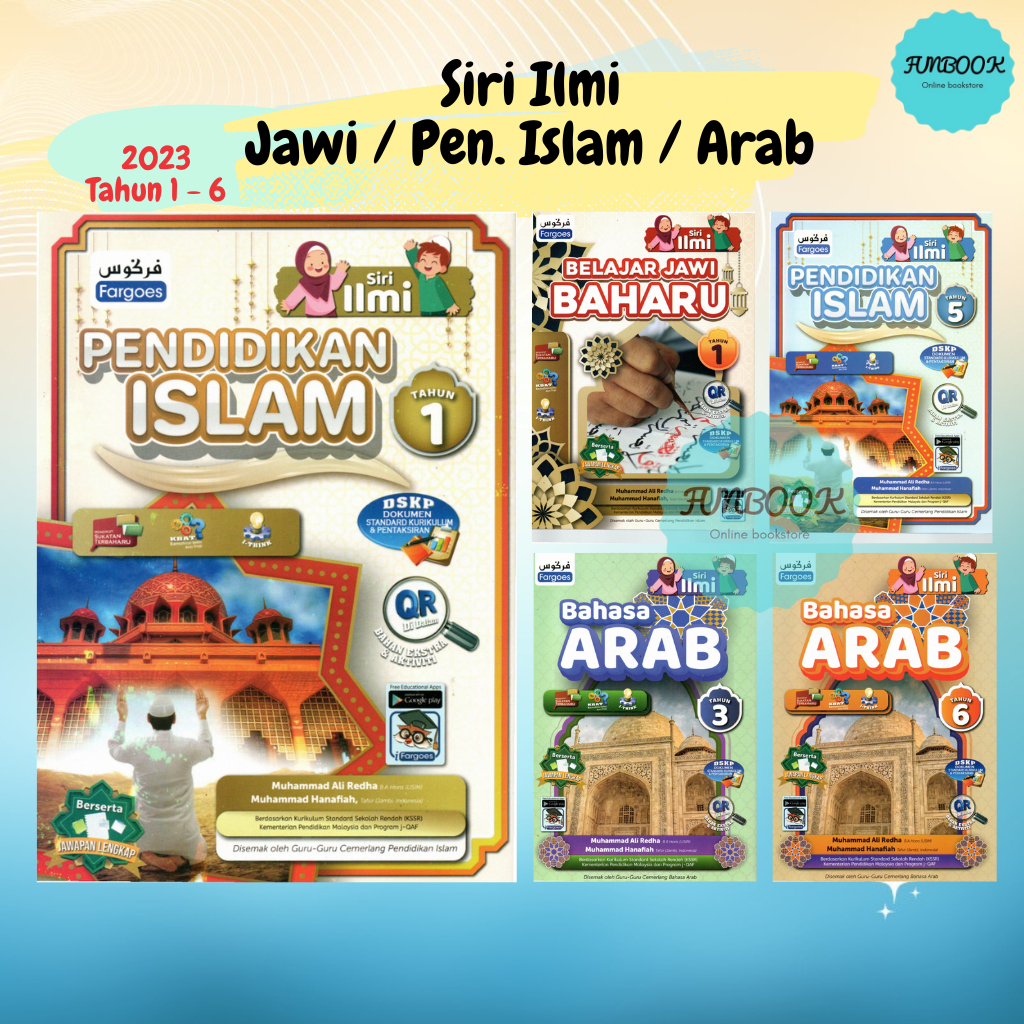 Funbook Buku Latihan Siri Ilmi Belajar Jawi Baharu Bahasa Arab