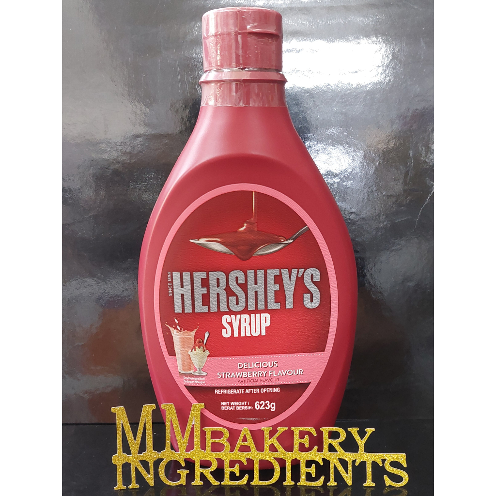 Hershey S Syrup Strawberry Flavour G Shopee Malaysia