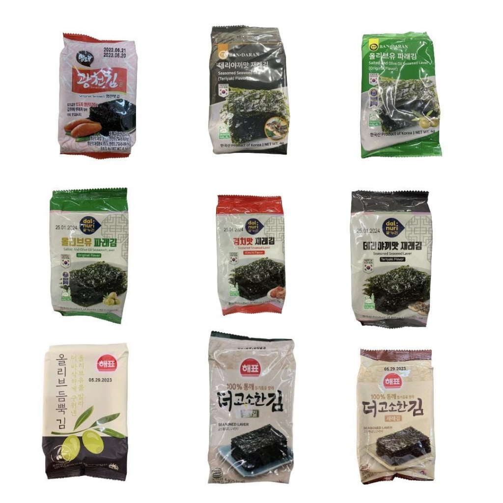 Halal Korea Dalnuri Mr Kim Seaweed Laver Pack G Shopee Malaysia