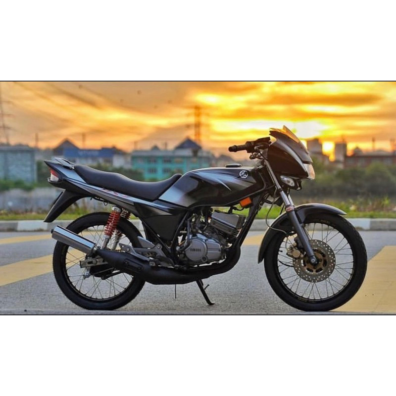 RXZ CATALYZER COVERSET ORIGINAL HITAM SKALA HLY Shopee Malaysia