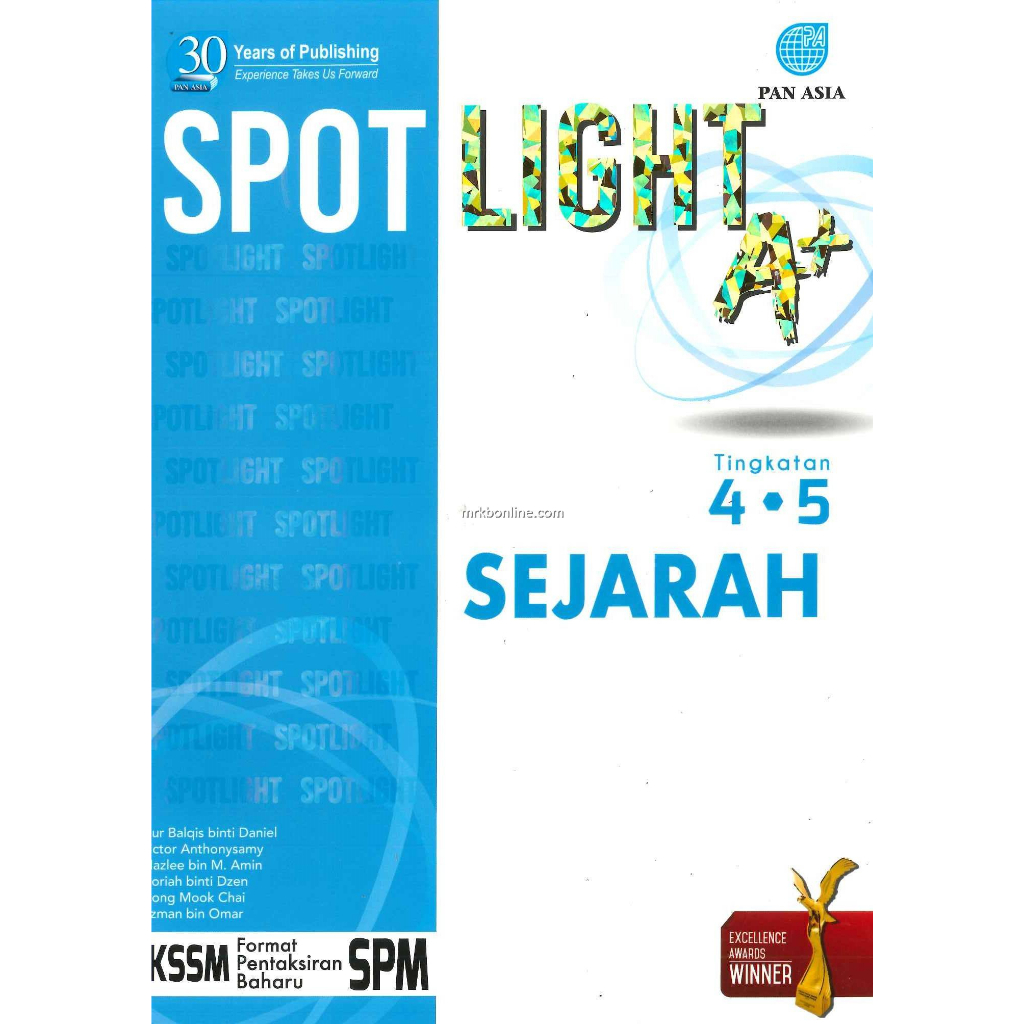 SEJARAH Buku Rujukan Spotlight Tingkatan KSSM SPM Pan Asia Preloved Shopee Malaysia