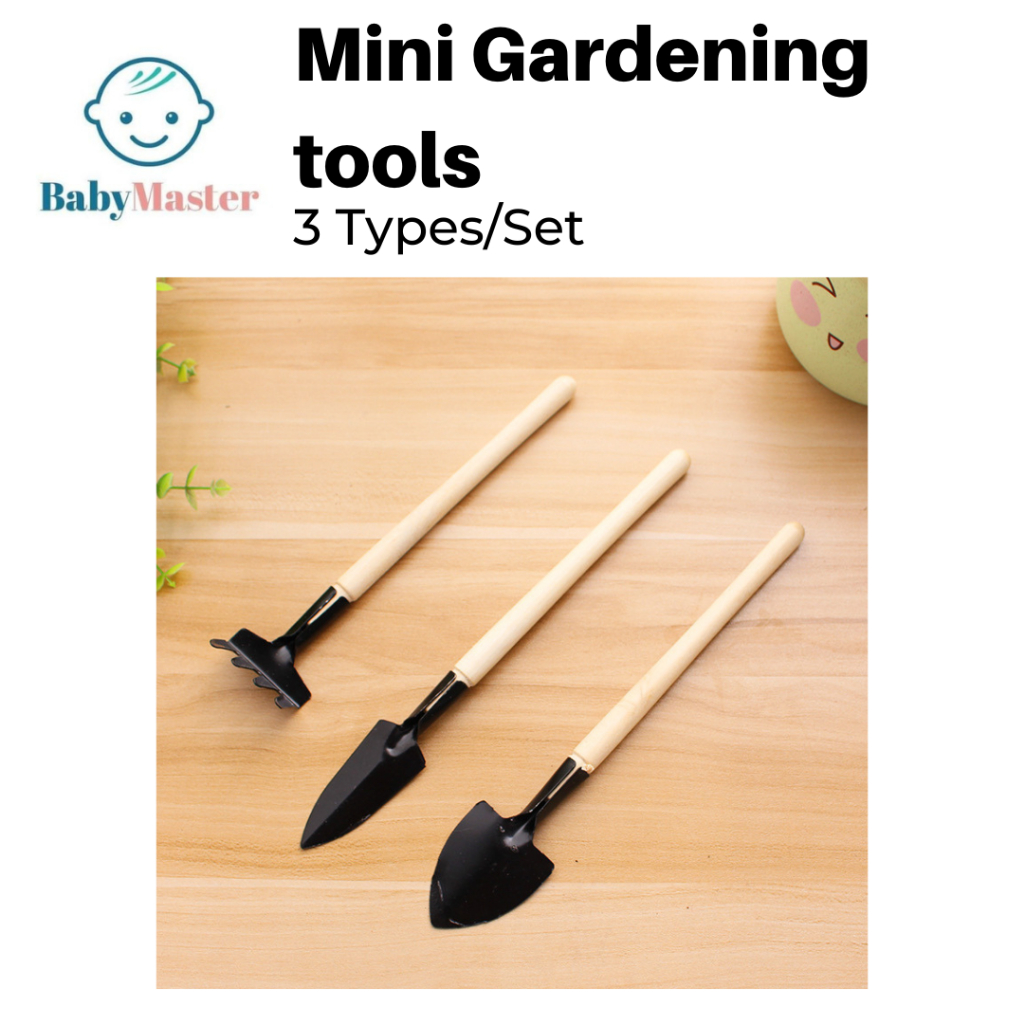 Multipurpose Mini Gardening Pcs Tools Raising Flowers Wooden Handle