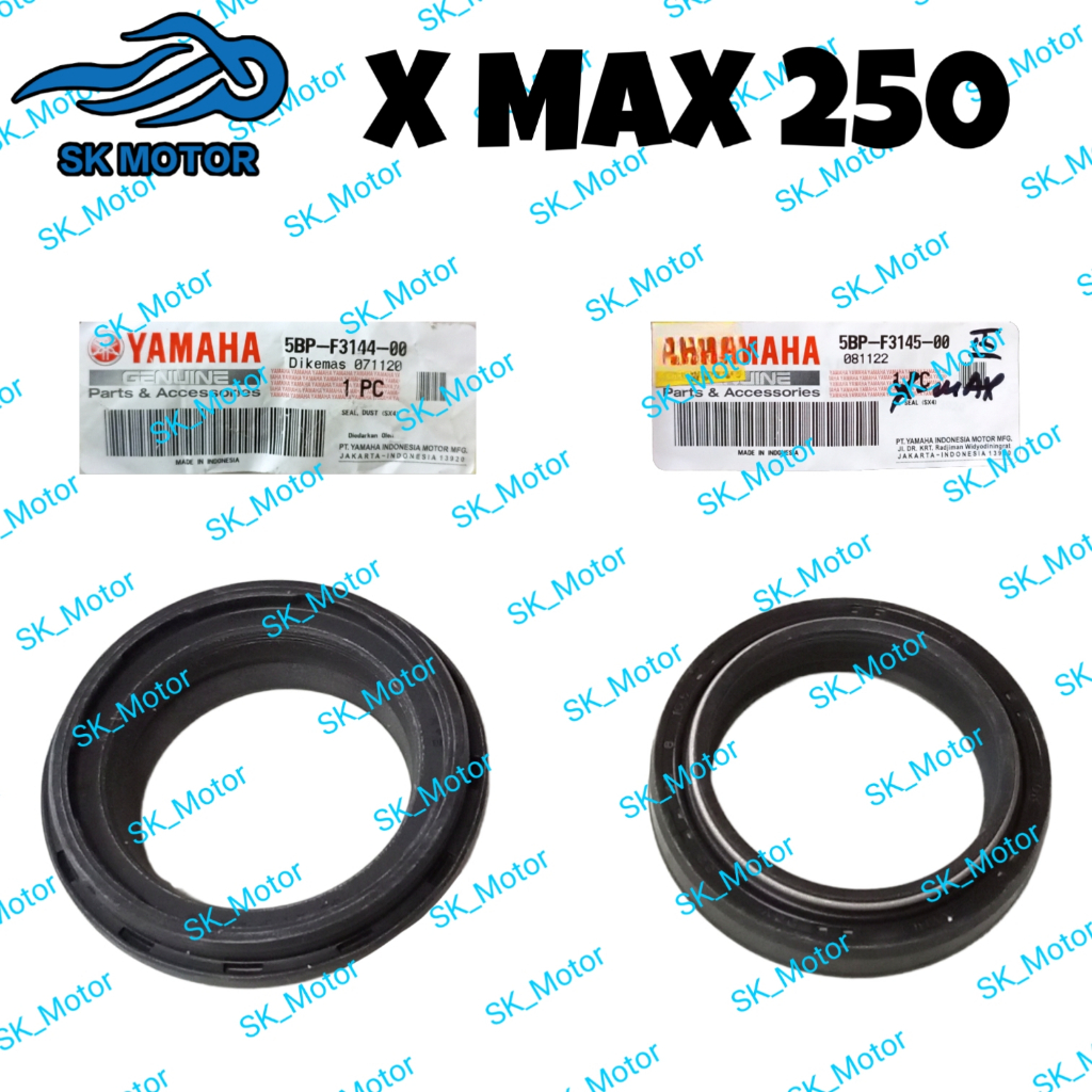 Yamaha X Max Xmax X Max Original Front Fork Oil Seal Dust Cap