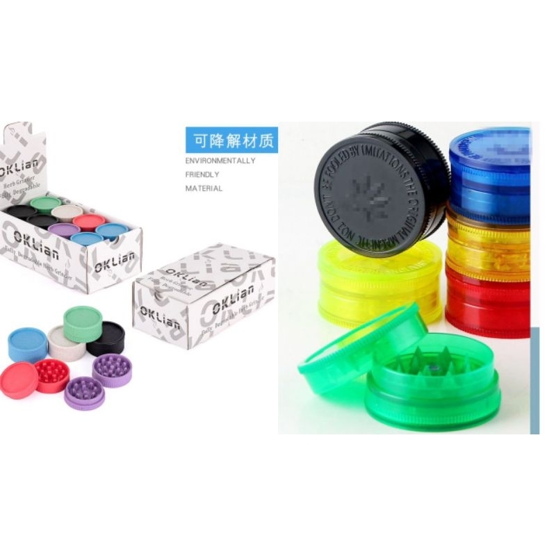 Plastic Herb Grinder Diameter Mm Layers Shopee Malaysia