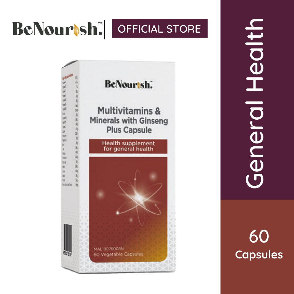 Benourish Multivitamins Minerals With Ginseng Plus Capsule S