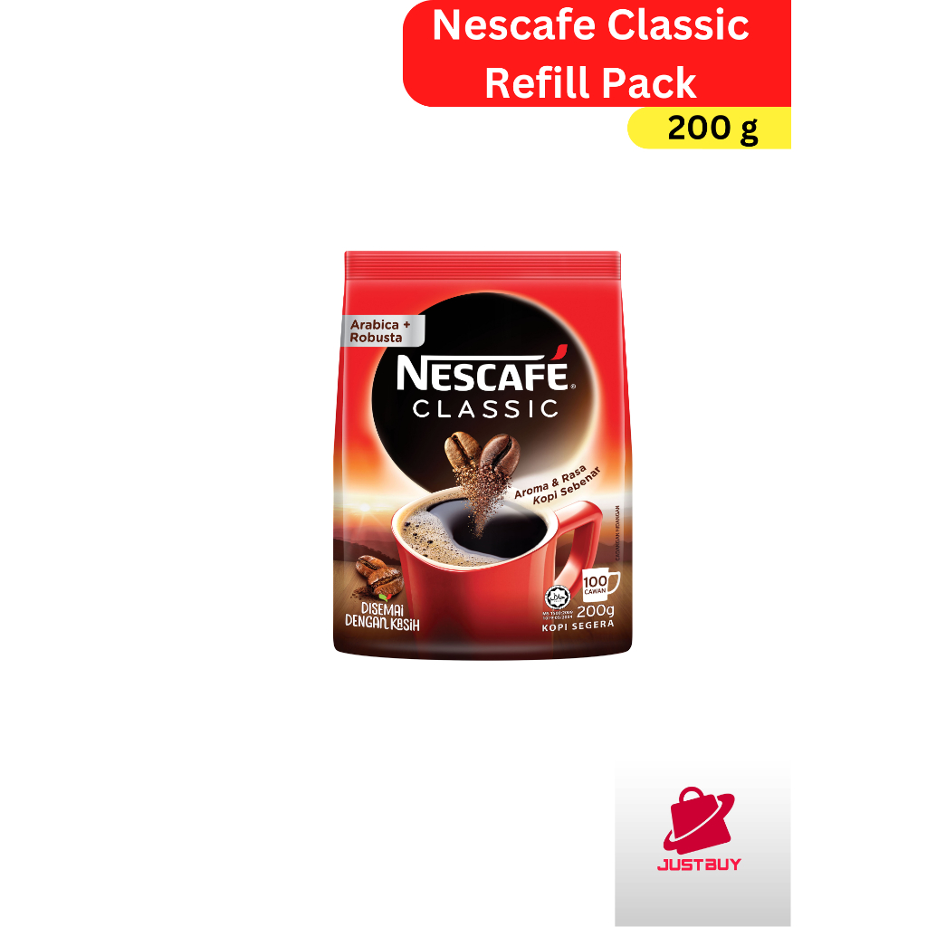 Nescafe Classic Refill Pack 200g Shopee Malaysia