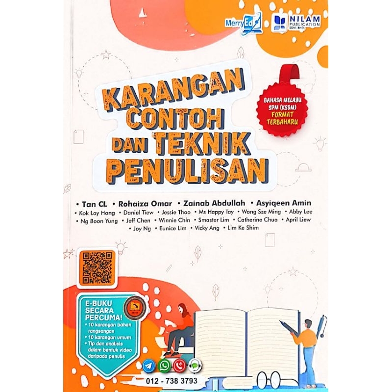 Nilam Karangan Contoh Dan Teknik Penulisan SPM KSSM 2022 Buku