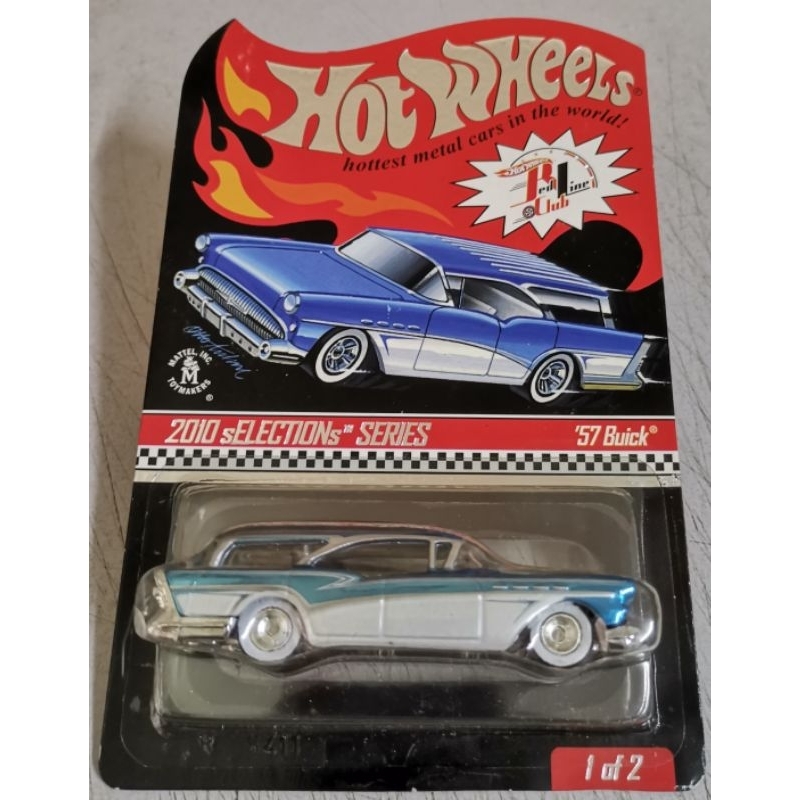 Hot Wheels RLC Red Line Club 2010 Series 57 Buick Shopee Malaysia