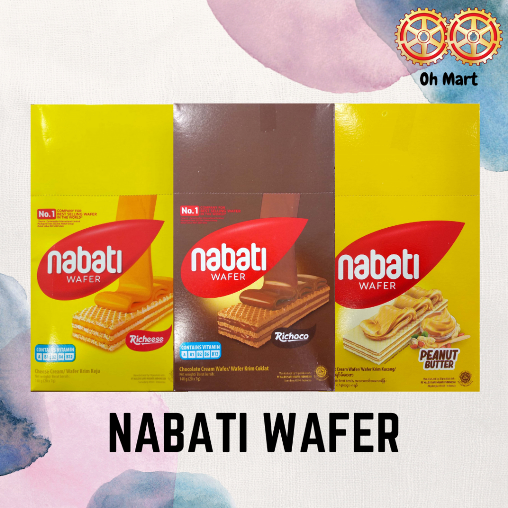 Nabati Wafer Richeese Richoco Peanut Butter G X G Shopee Malaysia