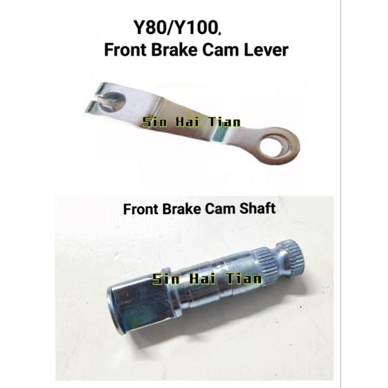 Yamaha Y80 Y100 Front Brake Cam Lever Shaft Heavy Duty Shopee Malaysia