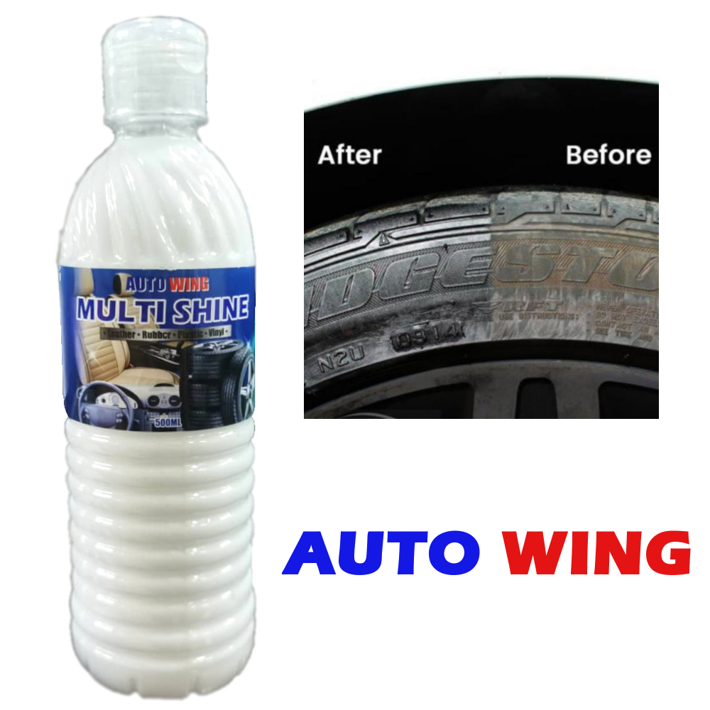 Auto Wing Car Tyre Silicone Pro Wax Silikon Tire Shine Polish Silicon